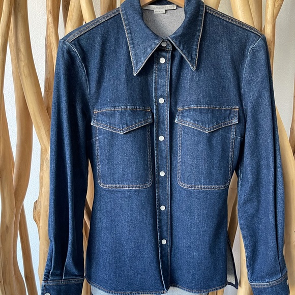 STELLA McCARTNEY DENIM JACKET - Picture 2 of 11